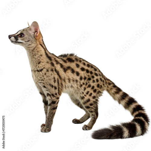 PNG of Genet Animal Illustration – For Zoology and Conservation