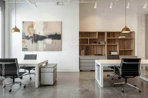 Minimalist modern office