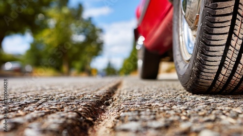 Wallpaper Mural wheel of a car Torontodigital.ca