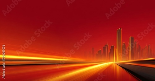 Wallpaper Mural traffic at night Torontodigital.ca