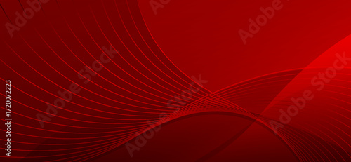 Elegant crimson background showcases flowing lines and smooth gradients, offering a sophisticated texture with a dynamic, modern feel perfect for various design applications