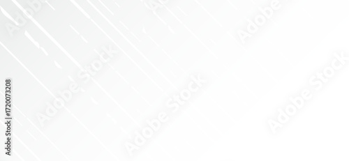 Abstract white background with diagonal lines and light gray gradient, creating a modern and clean graphic design element for various creative projects and presentations