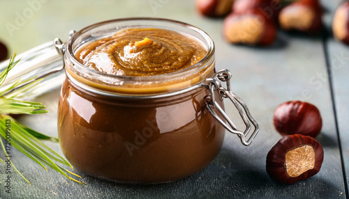 Freshly Made Chestnut Puree
