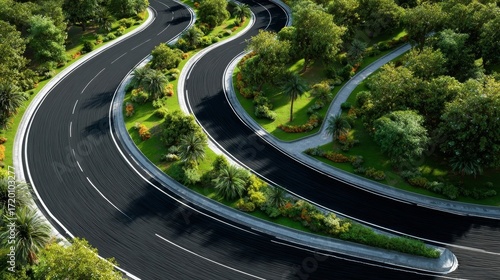 traffic on the road