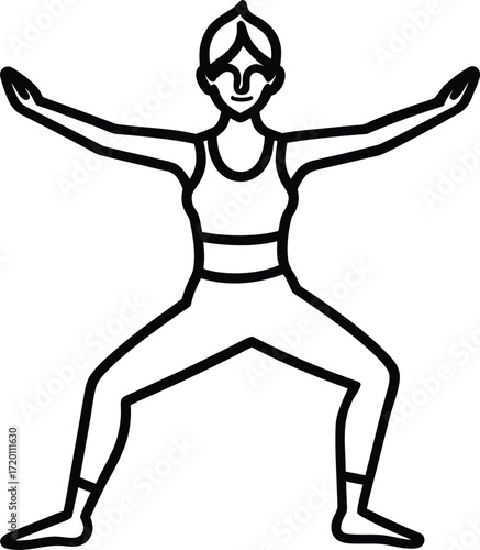 A graceful, black silhouette of a woman's body, a ballerina, captured in a vector art illustration of a dancer performing a jump, costume, stage, emotion, power, finesse, agility