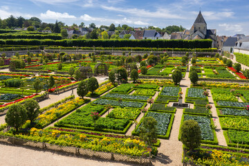 Keuken achterwand Tuin Kasteeltuin van Villandry in Frankrijk  © Richard Semik