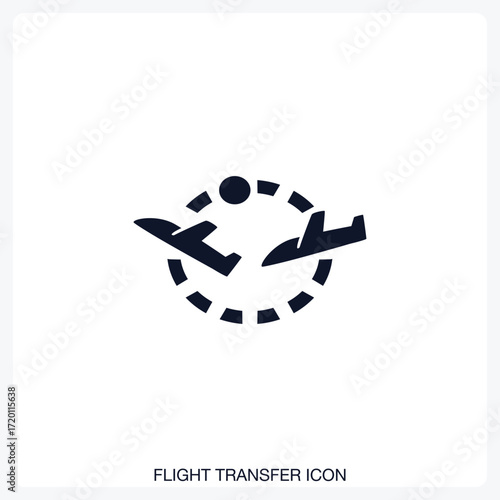 Flight Transfer Icon