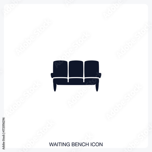 Waiting Bench Icon