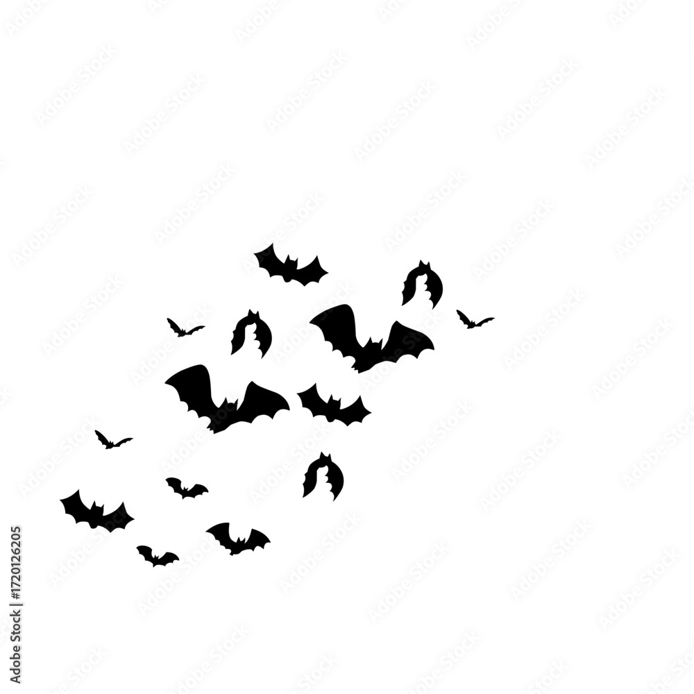 Obraz premium halloween bat element