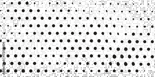 Abstract glitchy pattern Pixelated bitmap gradient texture. Black and white dither pattern background.