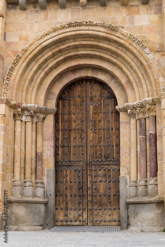 Wallpaper Mural San Pedro church in Avila, Castilla y Leon, Spain Torontodigital.ca