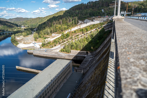 Renewable energy production at Orlik Dam Hydroelectric Facility