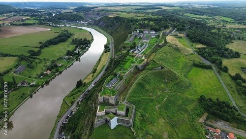 drone photo Charlemont fort France europe