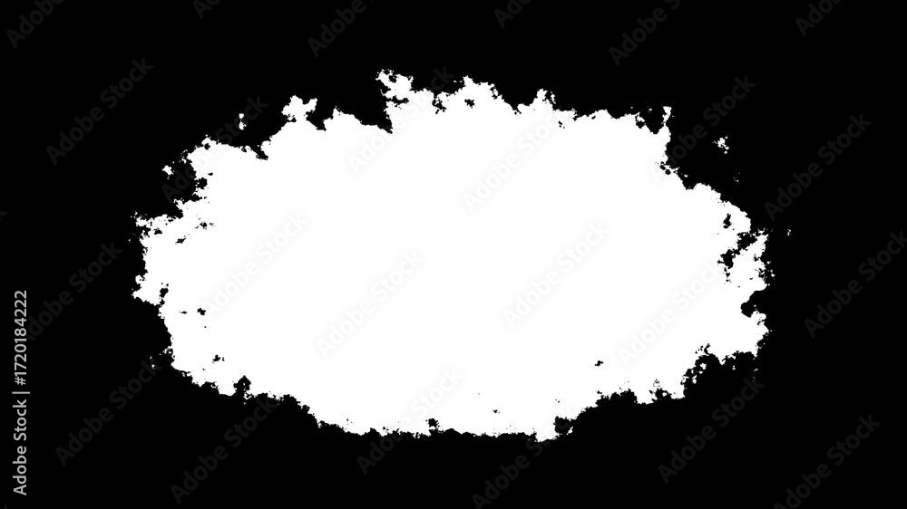 Transitions of black expanding paint stains on white backdrop Grunge Ink spreads and fills the screen. flows and streams. Ink bloom. watercolor ink leak drops transition paint 4K Videos