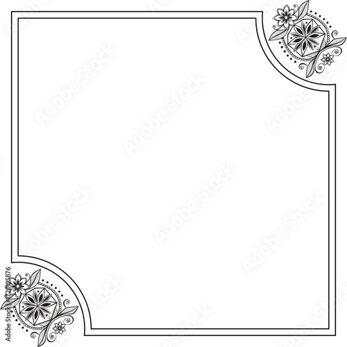 frame for text