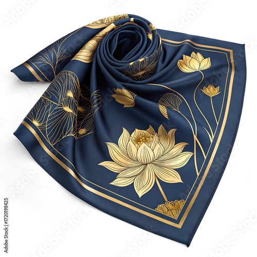 gold and blue