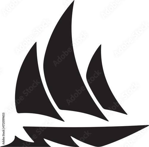 Boat logo symbol Vector Art, Icons, and Graphics for designers