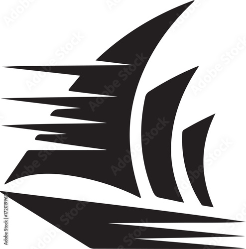 Boat logo symbol Vector Art, Icons, and Graphics for designers