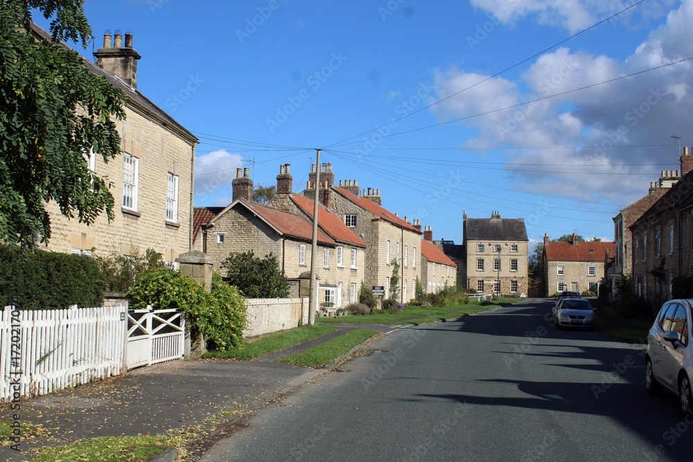 Fototapeta premium Hovingham, North Yorkshire.