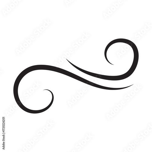wind icon or logo isolated sign symbol vector illustration - high quality black style vector icons.