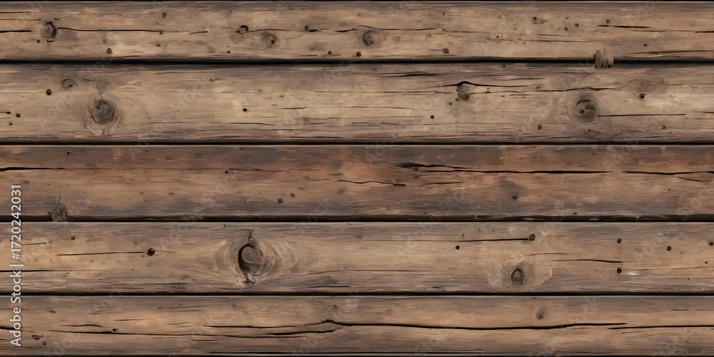 Obraz premium Rustic Wooden Plank Texture Warm, Brown Wood Background for Design Projects