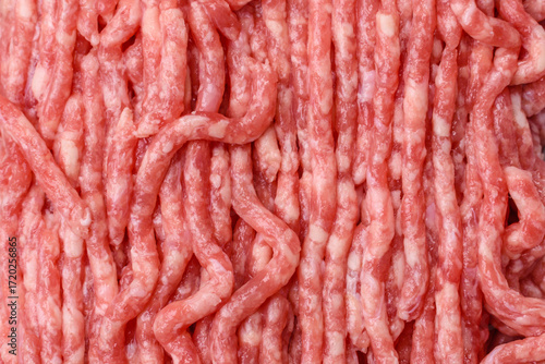 Wallpaper Mural Raw ground beef or pork, prepared meat for burgers or other food preparation. Raw ground beef Torontodigital.ca