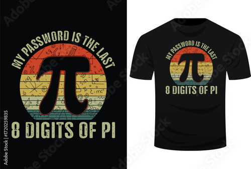 My Password Is The Last 8 Digits Of Pi Math Geek Teachers Svg Design