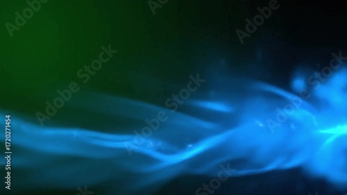 Abstract Green and Blue Gradient Background with Smooth Color Transition for Creative and Design Projects