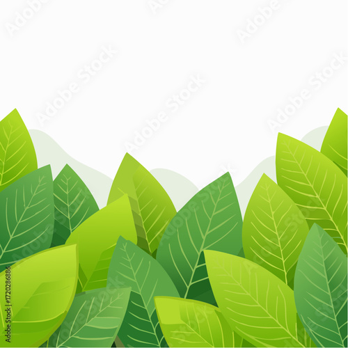 Hintergrund grüne Blätter