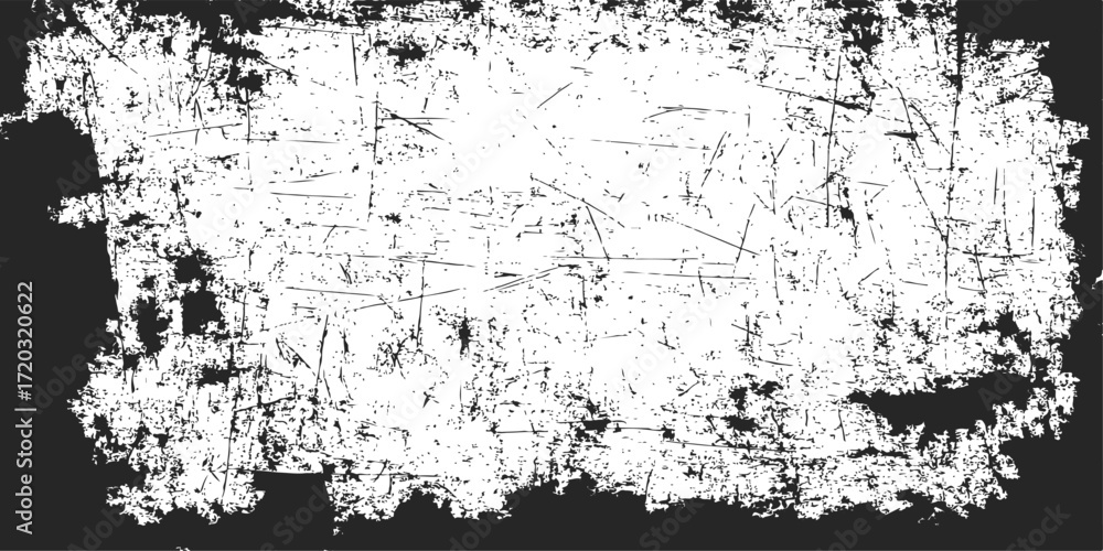 custom made wallpaper toronto digitalAbstract grungy black and white vintage floral pattern with ink splatter and brush texture frame