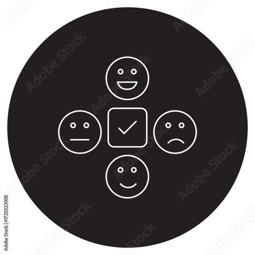 Emotion Icon, Power of Human Emotion, Connecting Through Feelings, Driving Decisions with Emotion, The Language of the Heart, vector