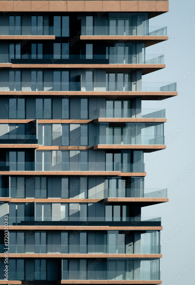 Obraz premium modern building in the city