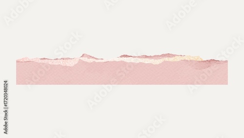 Wallpaper Mural Torn paper border clipart, pink textured border design Torontodigital.ca