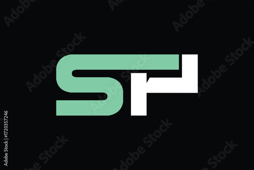 Letter SP OR PS Logo for any business community.
