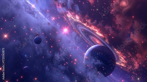 Cosmic Wonder: A Galaxy of Stars and Planets