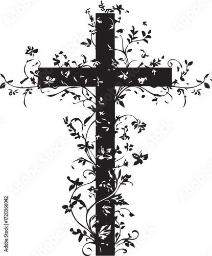 celtic cross vector illustration