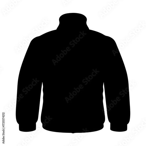 Shop black outerwear jacket for men and women winter fashion apparel warm clothing style coat wear