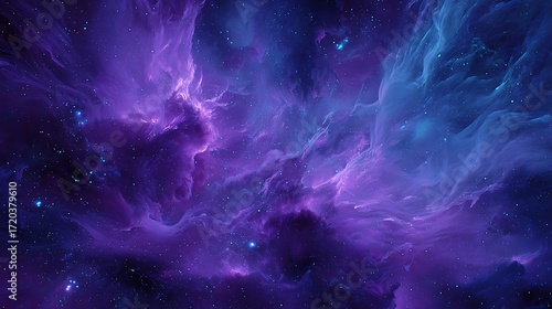 abstract background with stars
