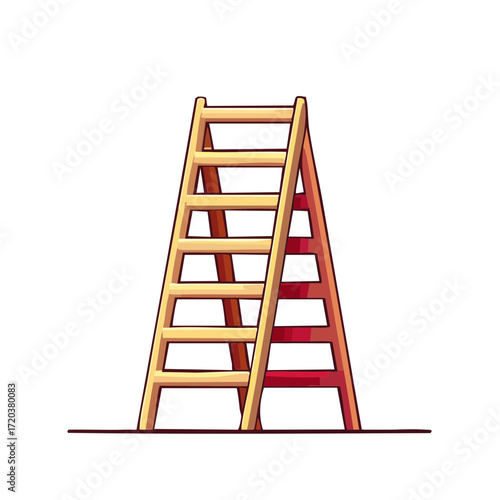 Ladder Isolated on a Transparent Background