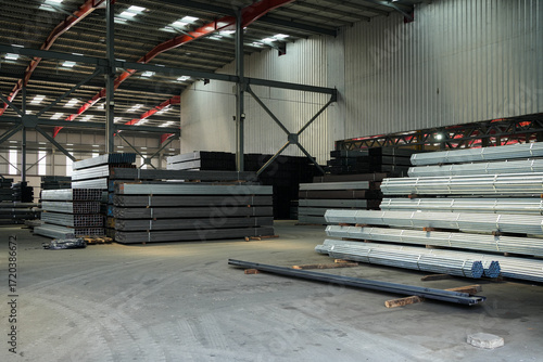 Almacén fabrica de Metales y aceros