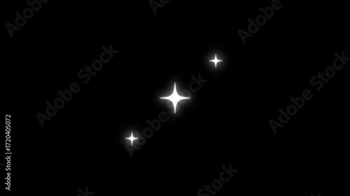 Wallpaper Mural Shimmering White Star Sparkle Animation in 4K with Alpha Channel Transparency Ideal for Night Sky Edits, Fireworks Visual Effects, Magical Scenes, and Festive Holiday Video Design Torontodigital.ca