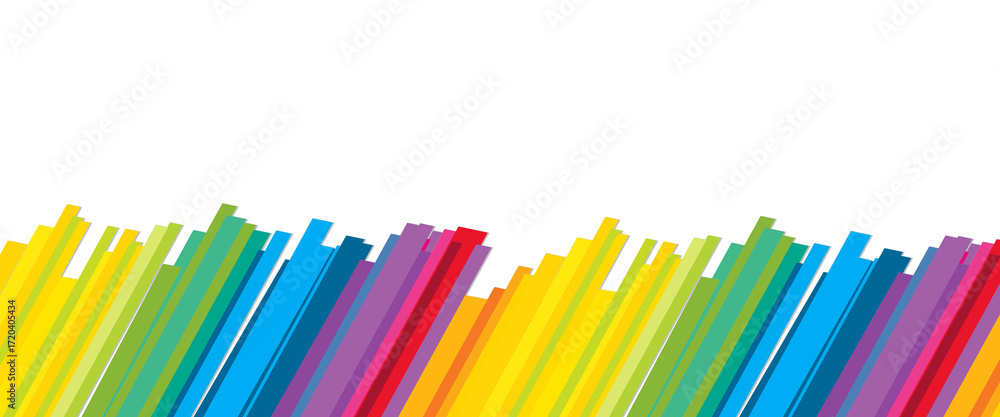 Fototapeta premium Colorful stripes background for abstract design elements