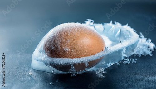 Egg Freezing And Cryopreservation In Protective Layer