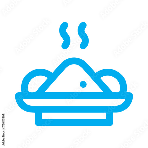 Steaming Hot Meal Icon