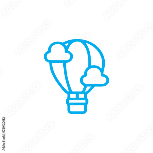 Balloon Flight Icon