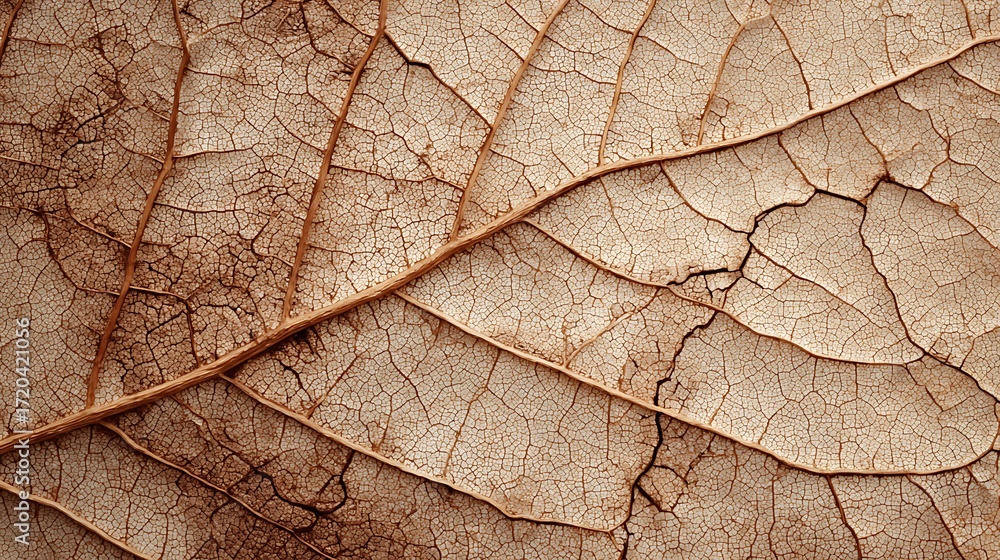 Fototapeta premium dry leaf texture background
