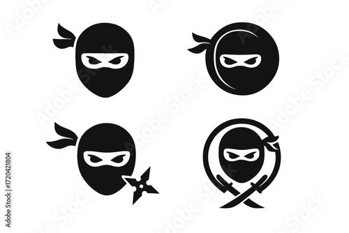 Ninja Masks and Weapons