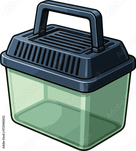 虫かごのイラスト