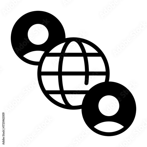 Freelance Outsourcing Vector Icon