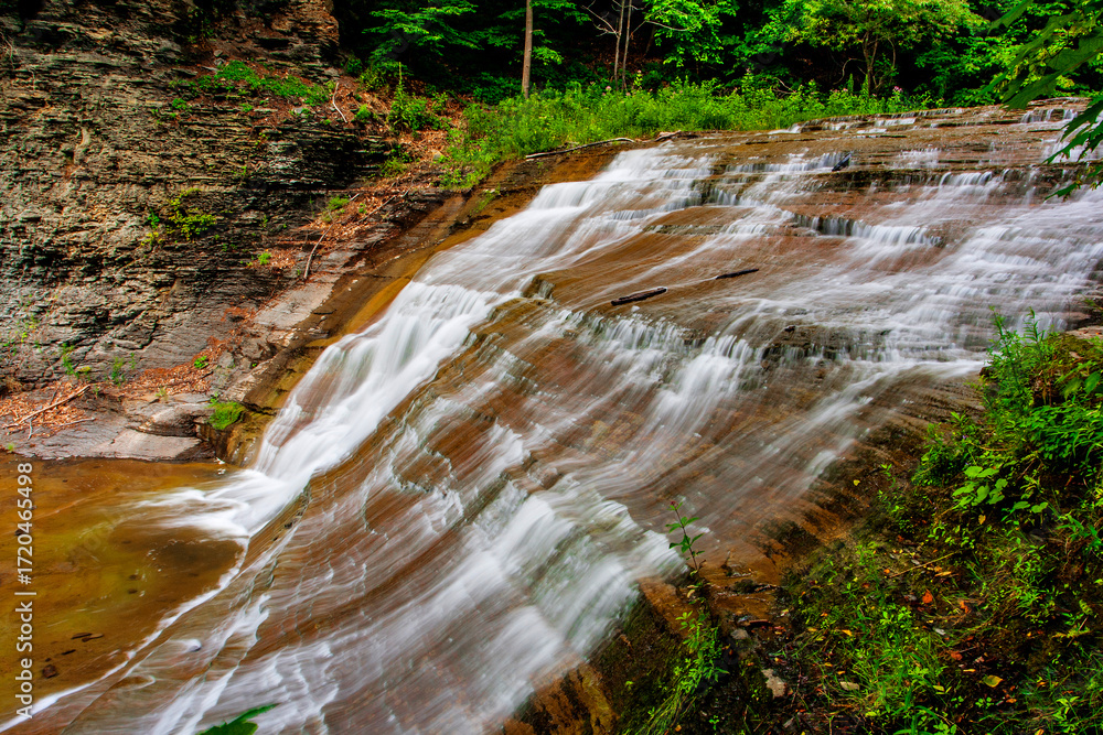 Fototapeta premium Buttermilk Falls State Park, New York
